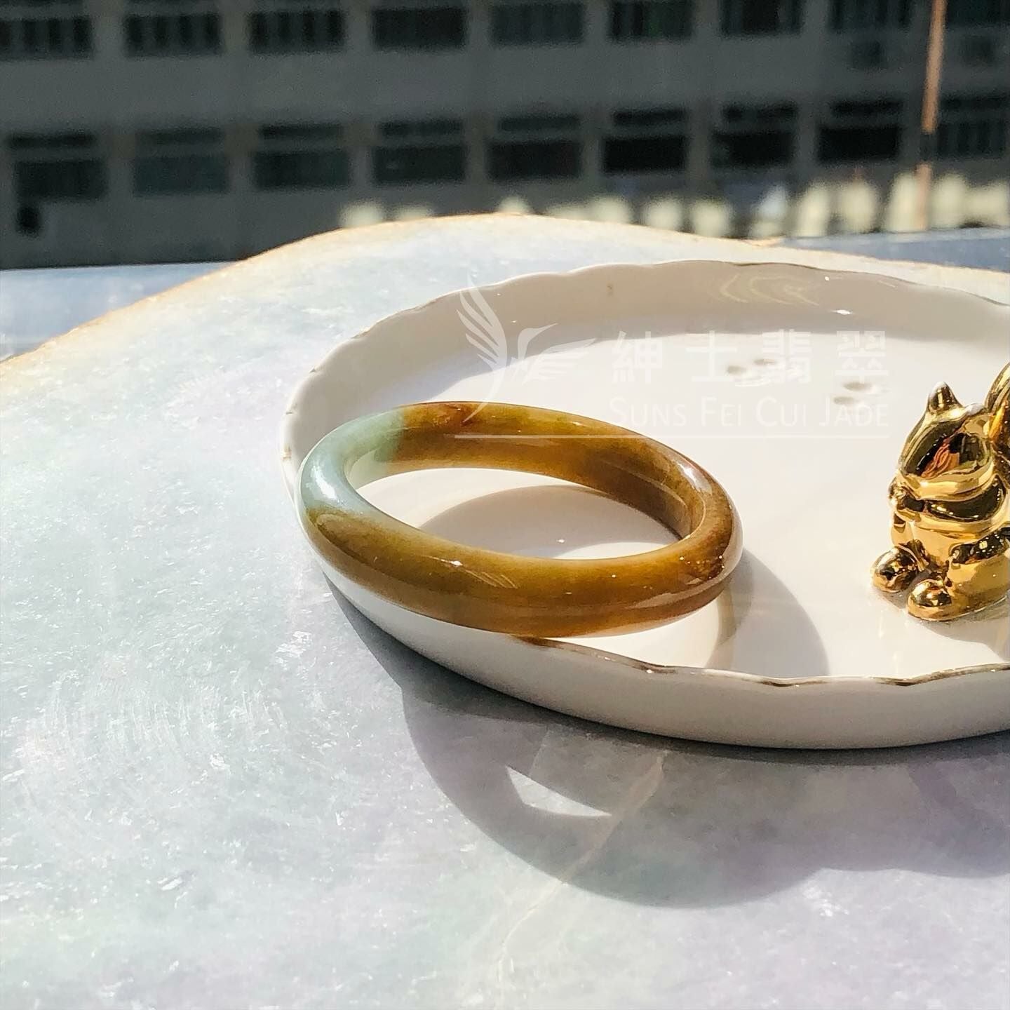 大馬坎翡色貴妃鐲52mm