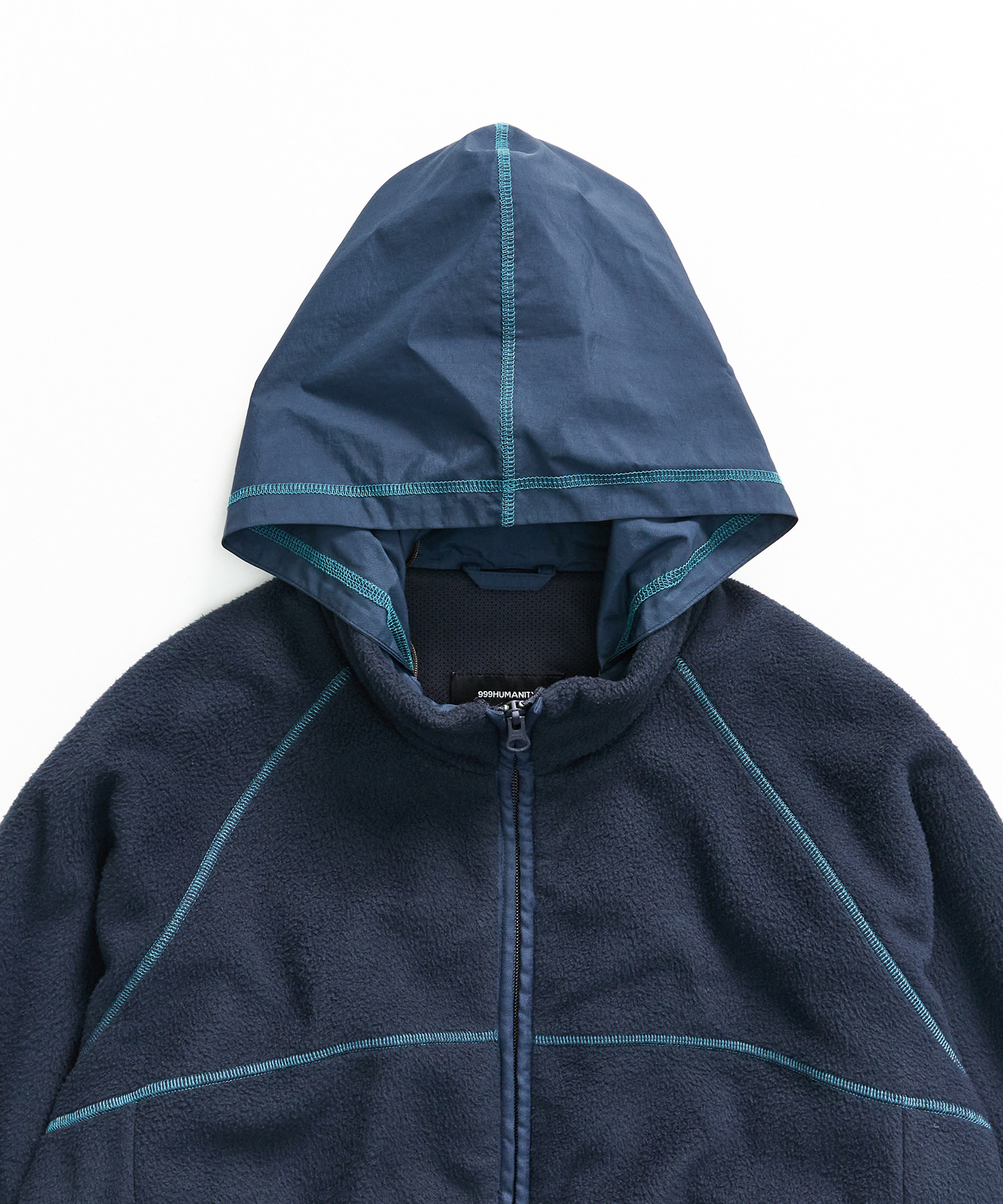 999 Humanity - MODULAR FLEECE JACKET (NAVY)