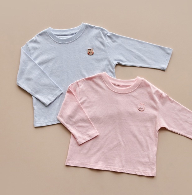 26S/S🌸DTD BASIC春日綿綿純色T恤  130