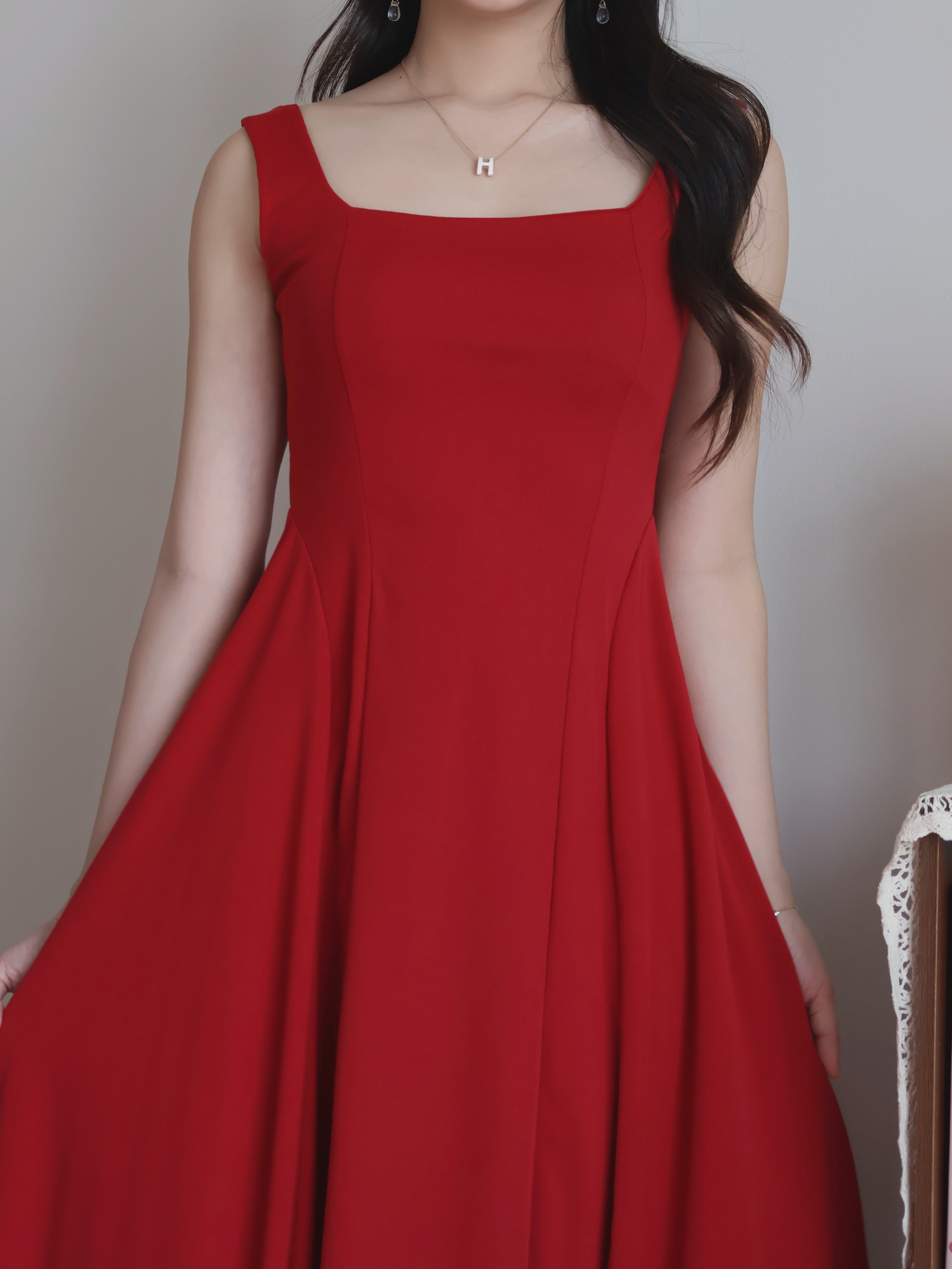 Kyra Maxi Dress | Red