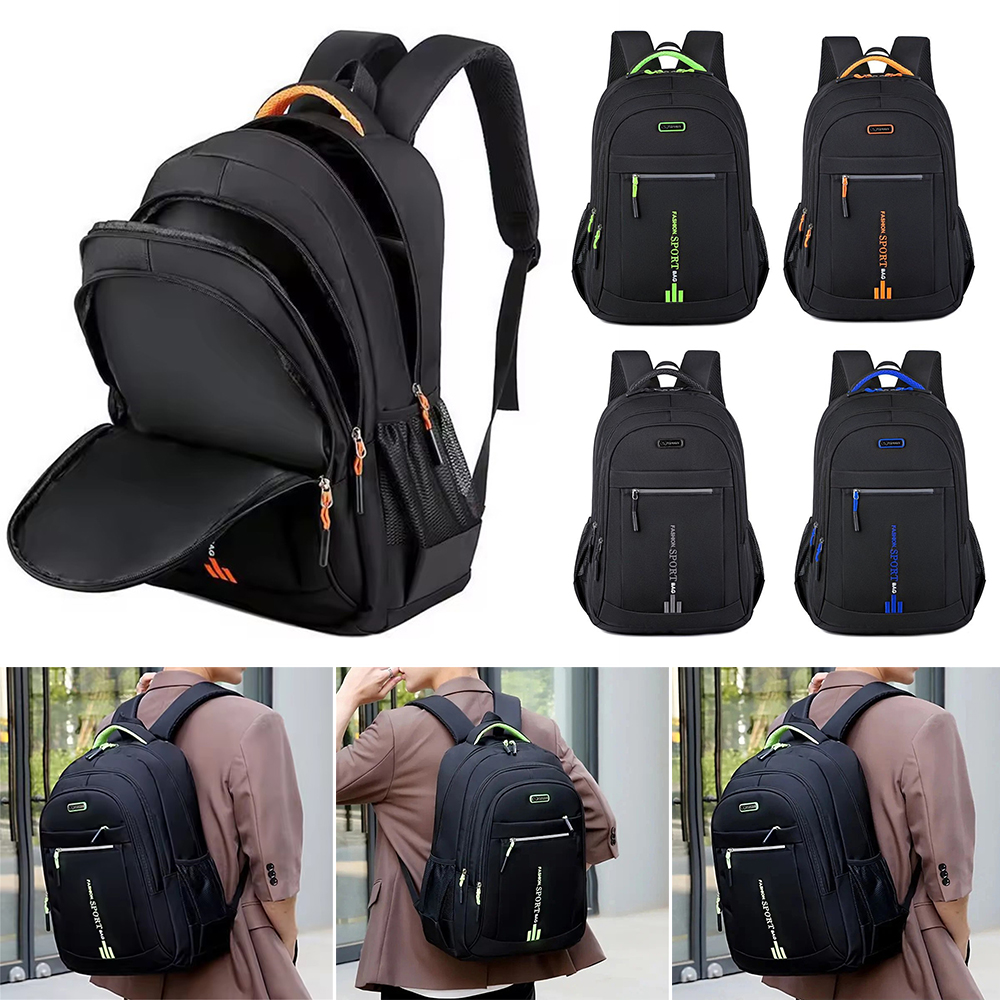 旅行雙肩背包 藍色 UB0271