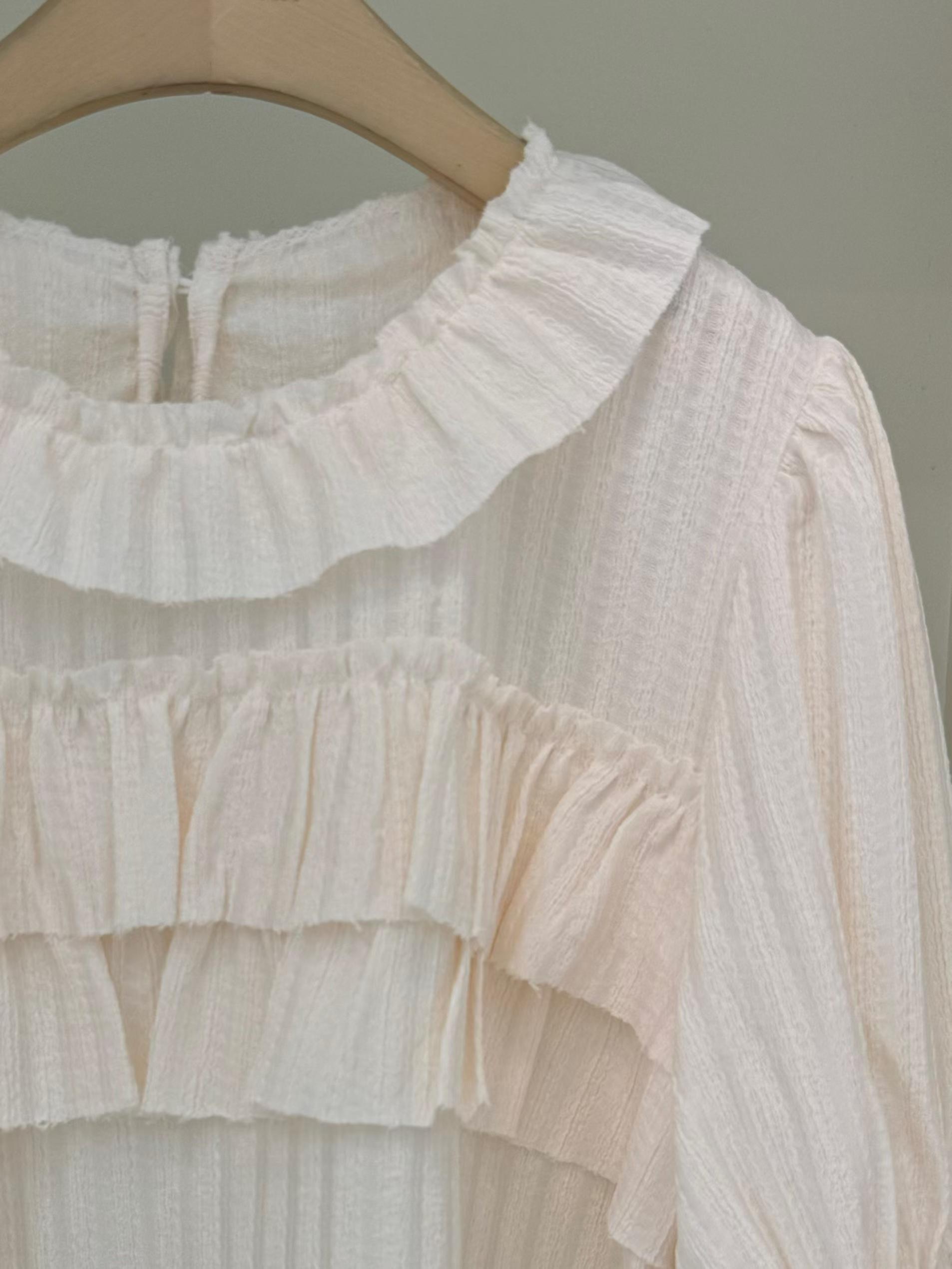 SP09_05 RUFFLE條紋BL (4色)