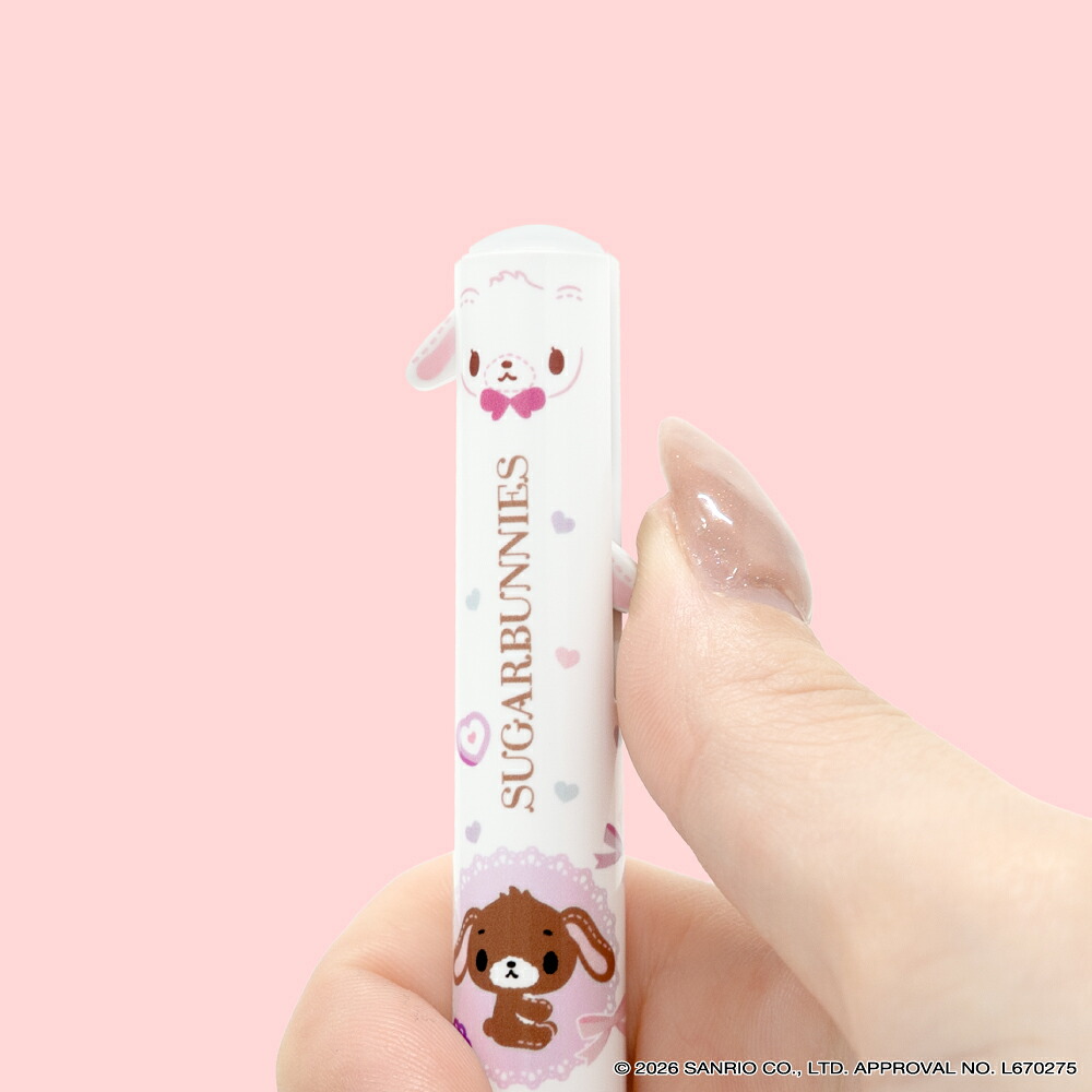現貨｜Sanrio Sugarbunnies 日本製 mimi 2色 原子筆 (黑紅) 24520001