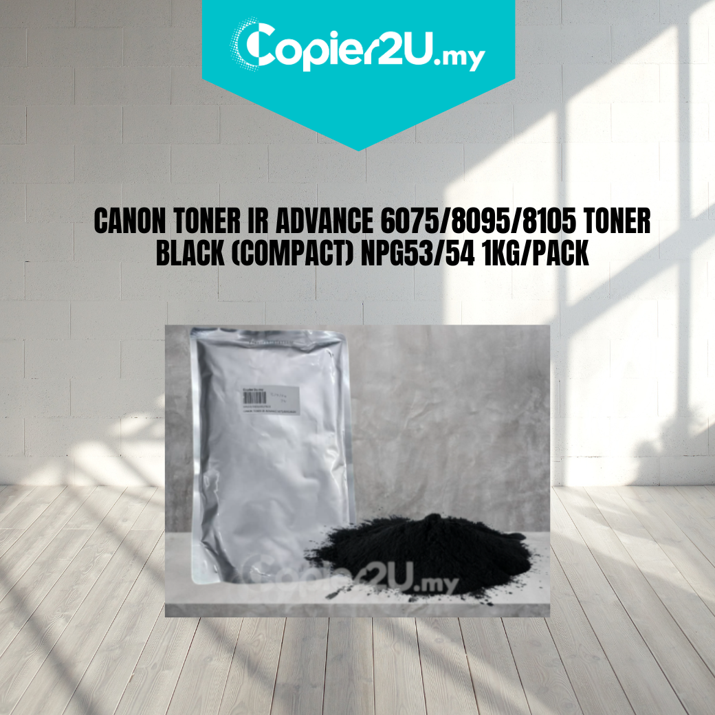 CANON TONER IR ADVANCE 6075/8095/8105 TONER BLACK (COMPACT) NPG53/54 1KG/PACK