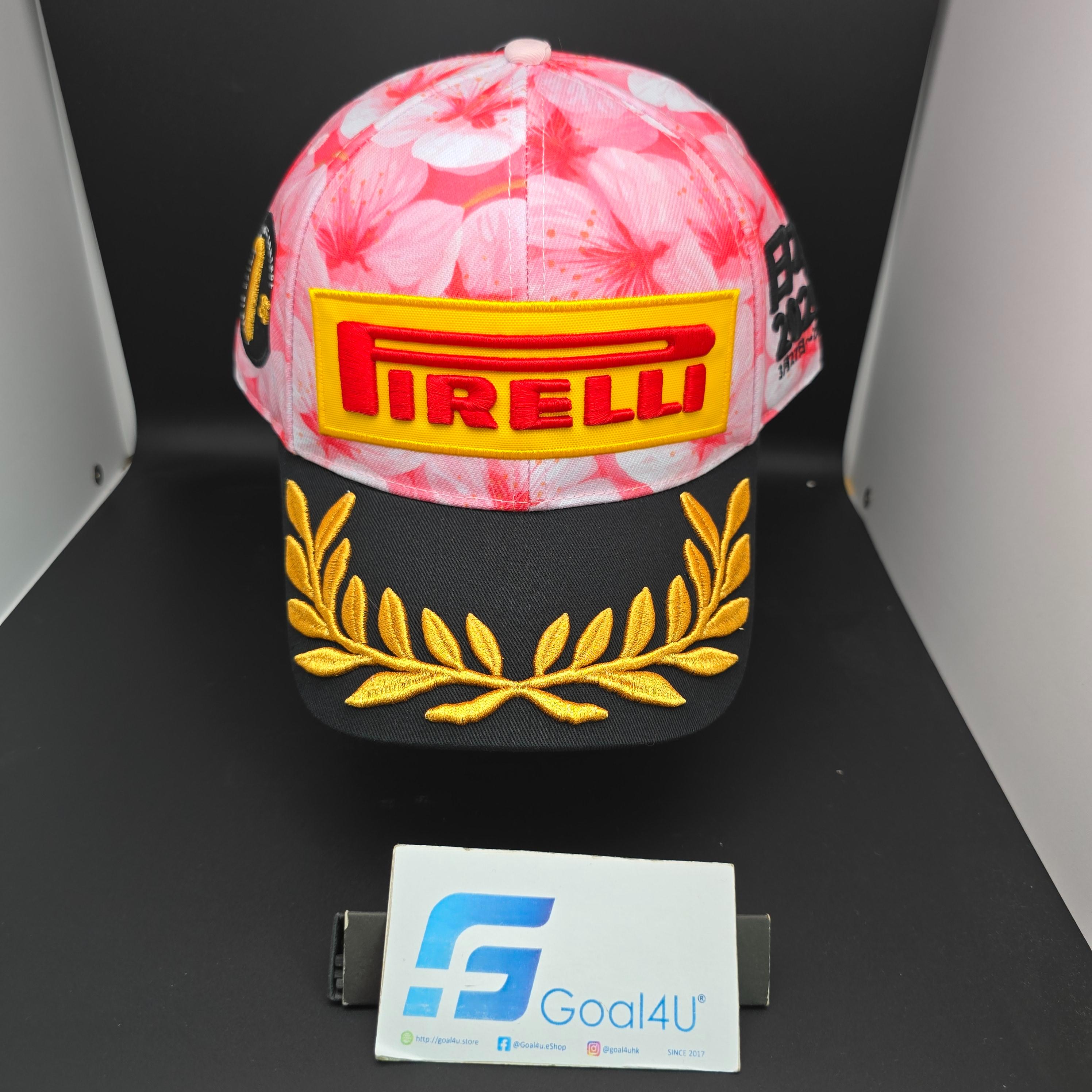 #現貨 🌸櫻花雨 F1 Pirelli倍耐力 2026 日本站特別版 P1冠軍帽 PIRPC0114