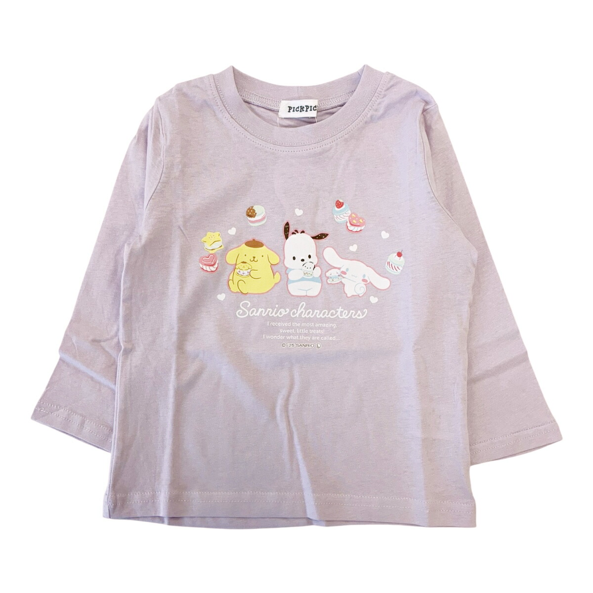 🆕【⭐訂購⭐】🇯🇵日本直送🌀 #SanrioCharacters 長袖 tee［3款選］🌀[PLCA-0080] [260405]