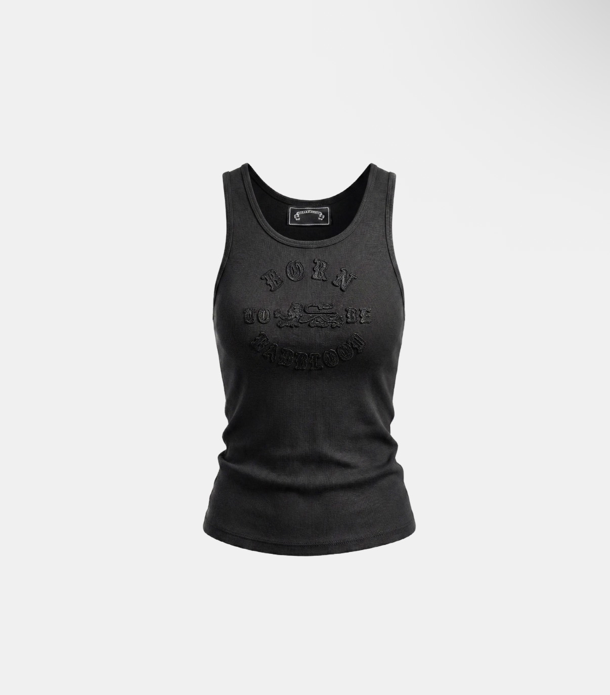 BADBLOOD新款 [w-tnk26-019] BORN TO BE Tank - Black