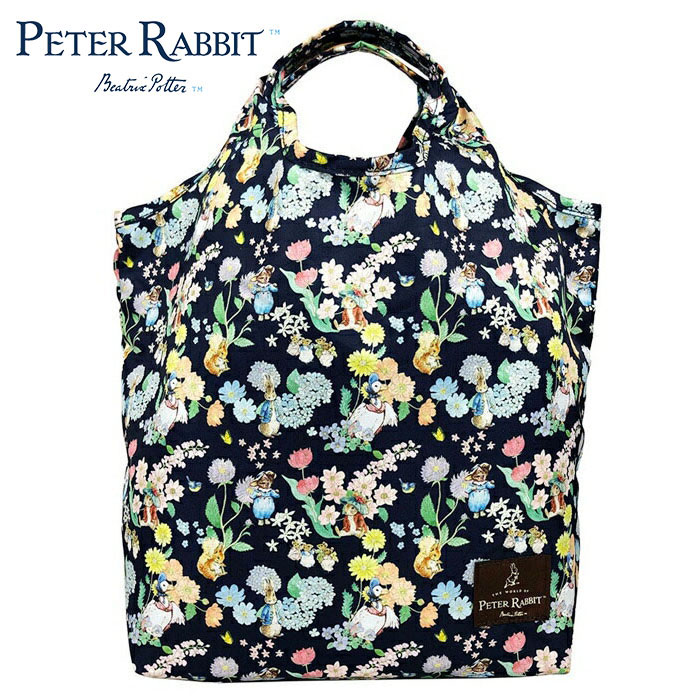 現貨｜Peter Rabbit 彼得兔 日版 可摺疊 手挽 環保袋 (深藍 891872)