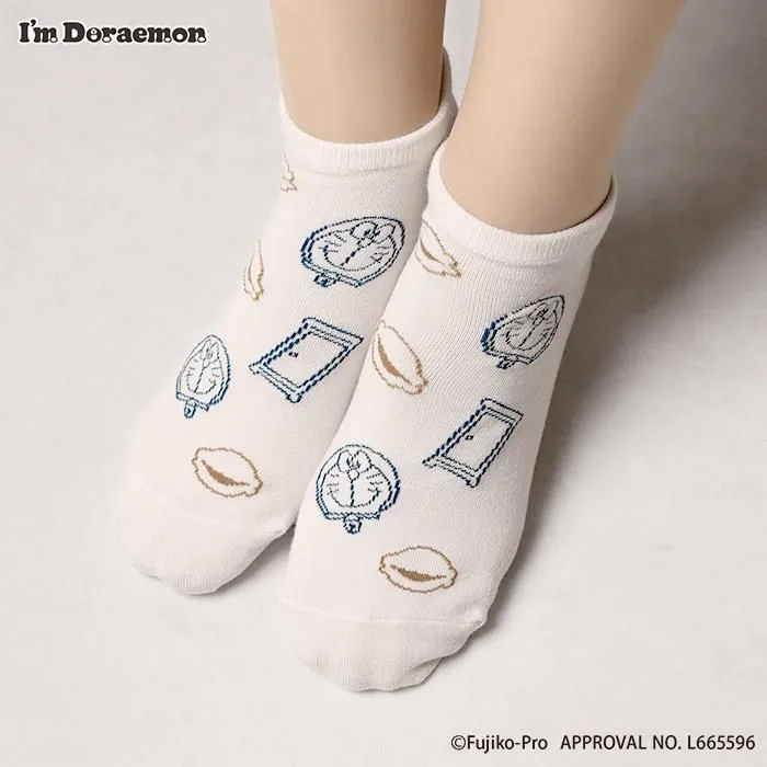 [訂貨] 多啦A夢短襪 船襪 襪子｜Doraemon服飾 生活