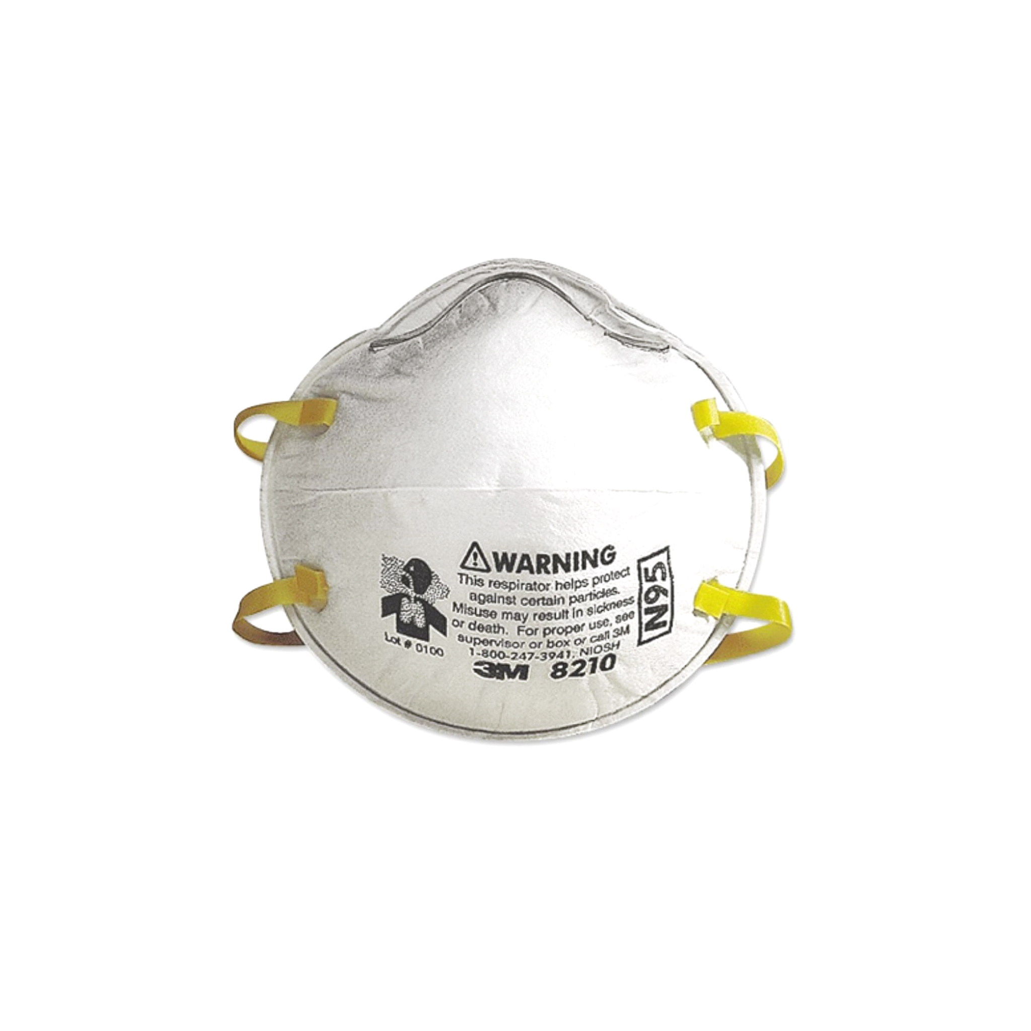 "3M" 8210 N95 頭戴式 即棄防塵口罩 "3M" 8210 N95 Headbands Particulate Respirator