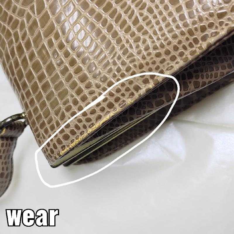 Vintage c.a. 1960s Toronto Paragon Embossed Faux Leather Structural Handbag（ MT1568）