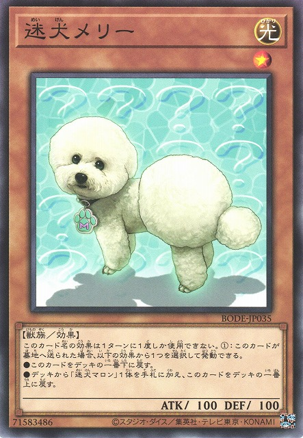 BODE-JP035 迷犬梅莉