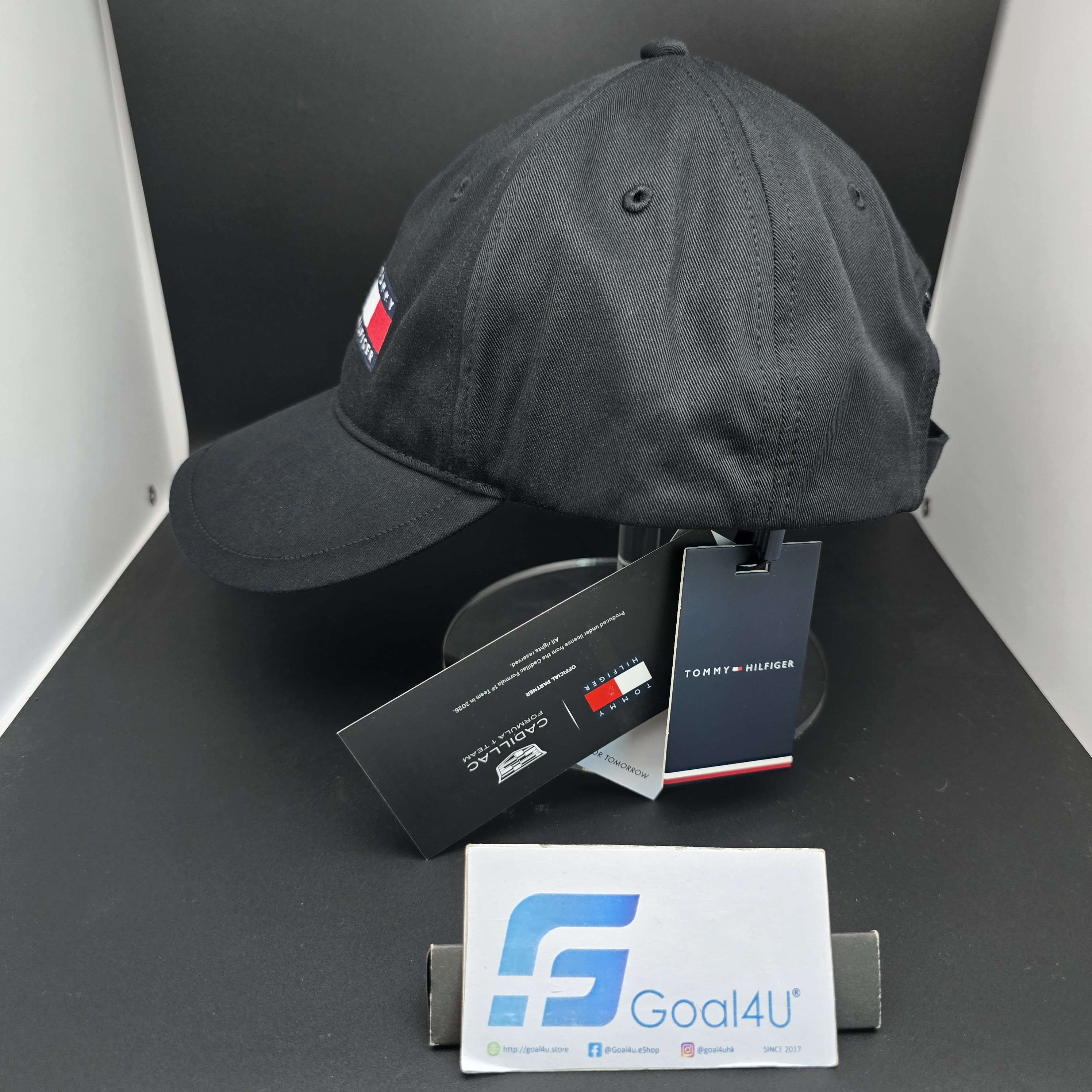 TH x Cadillac F1 Team 凱迪拉克車隊 2026 黑白色 Co Brand Cap AU0AU02082YCF