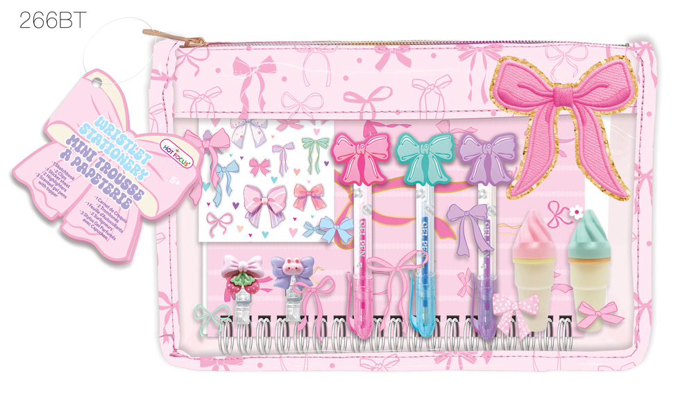 美國品牌 HOT FOCUS 彩妝系列 - Wristlet Stationery, Bowtiful
