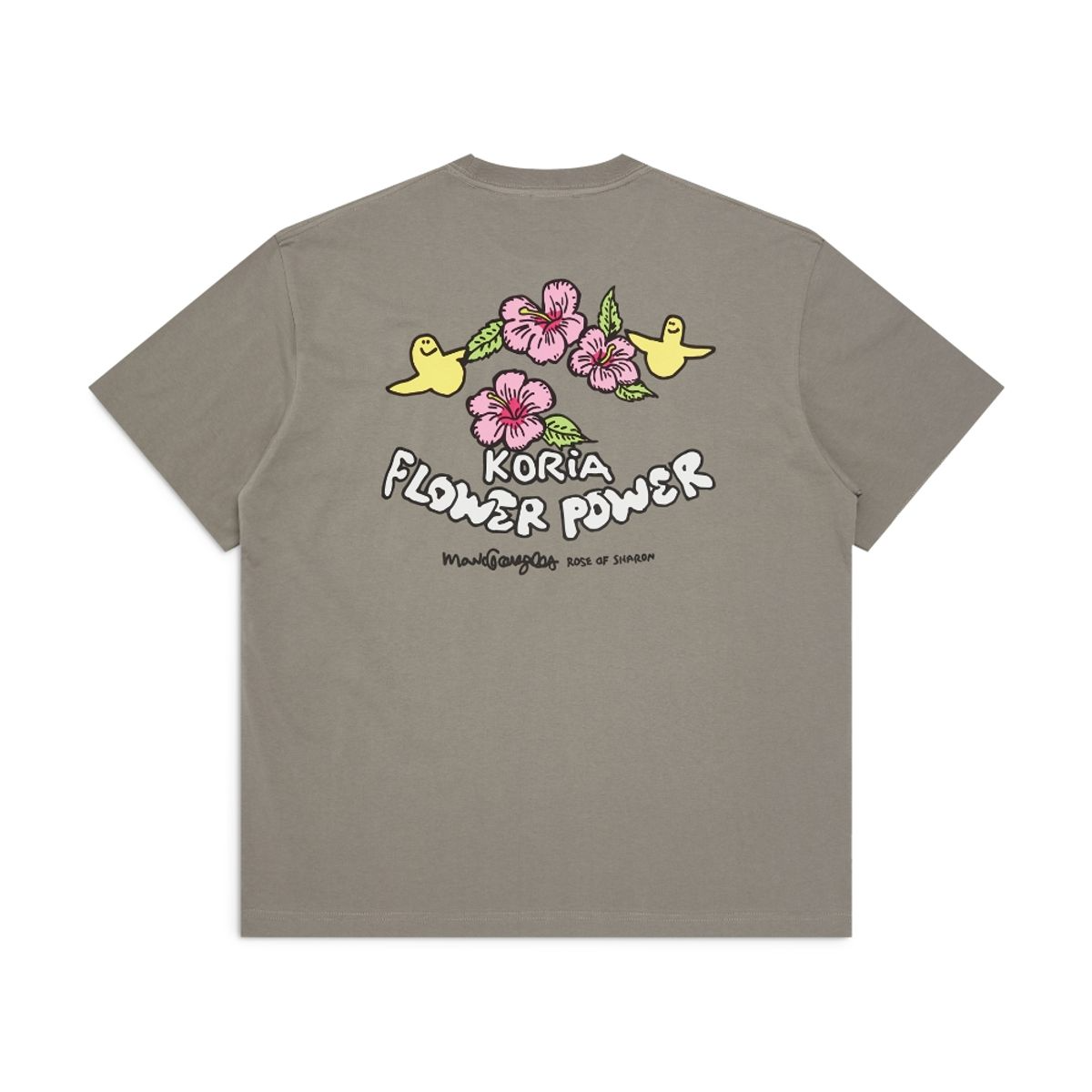 [Mark Gonzales] Korea Edition Rose of Sharon Short Sleeve T-shirt (2款)
