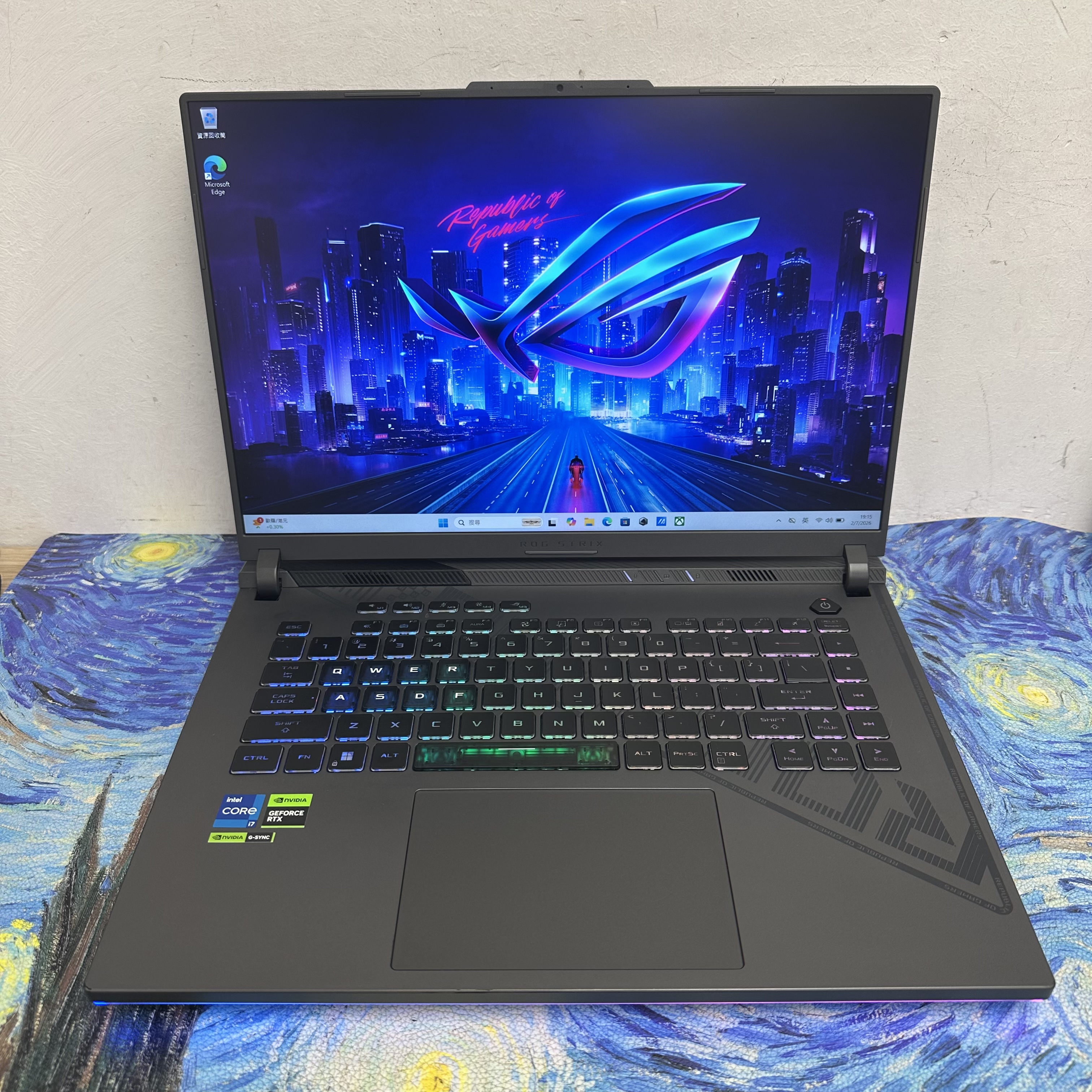 #5999 ASUS ROG i7-13650HX/8,16,32GB Ram/128,256,512GB,1TB SSD/RTX 4060獨立顯示卡/1200P 165Hz 16寸 Mon/ GamingLaptop / Notebook / PC / YouTube / Movie / Gaming Notebook / Gaming PC 