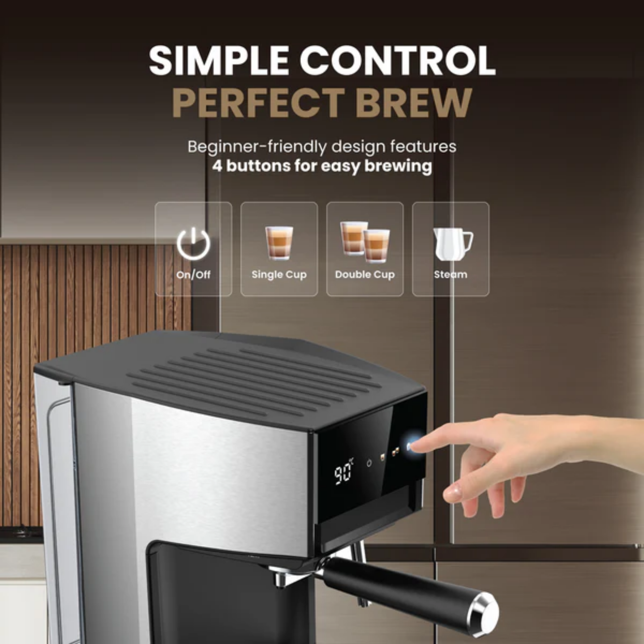 Russell Taylors 15-Bar Espresso Maker (EM1)