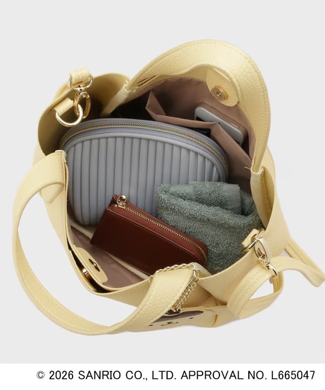 日本預訂📍日本index x 布甸狗30週年系列 - 兩用手袋連鏡子吊飾 不包郵