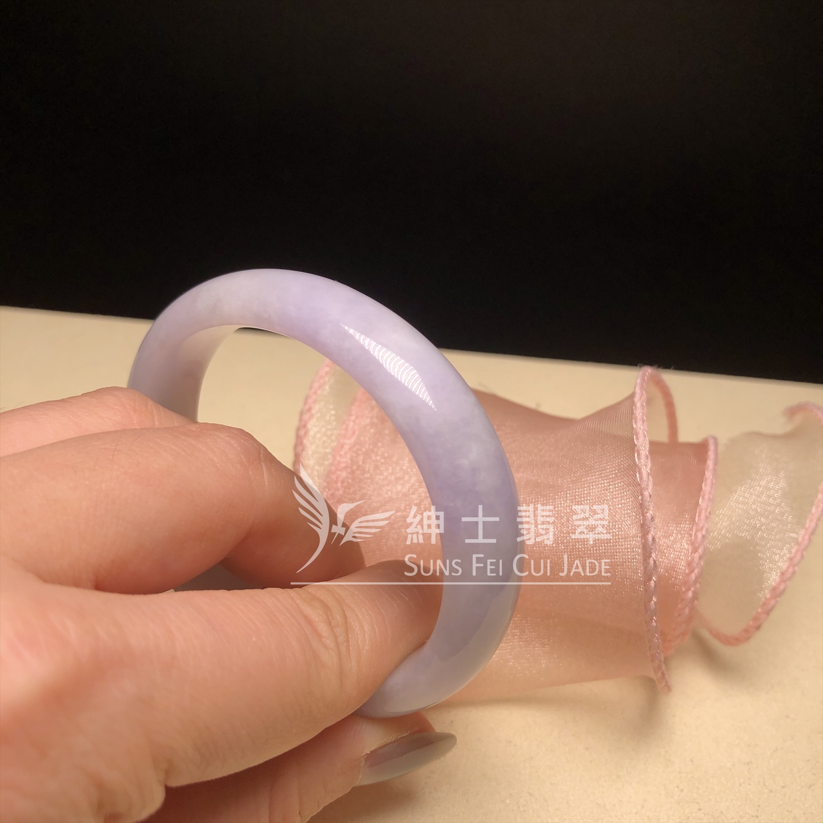 C06228 會卡春彩貴妃鐲53.5mm
