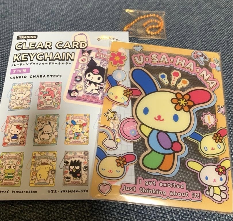 🎌日本直送 🎌Sanrio 透明卡鎖扣掛飾