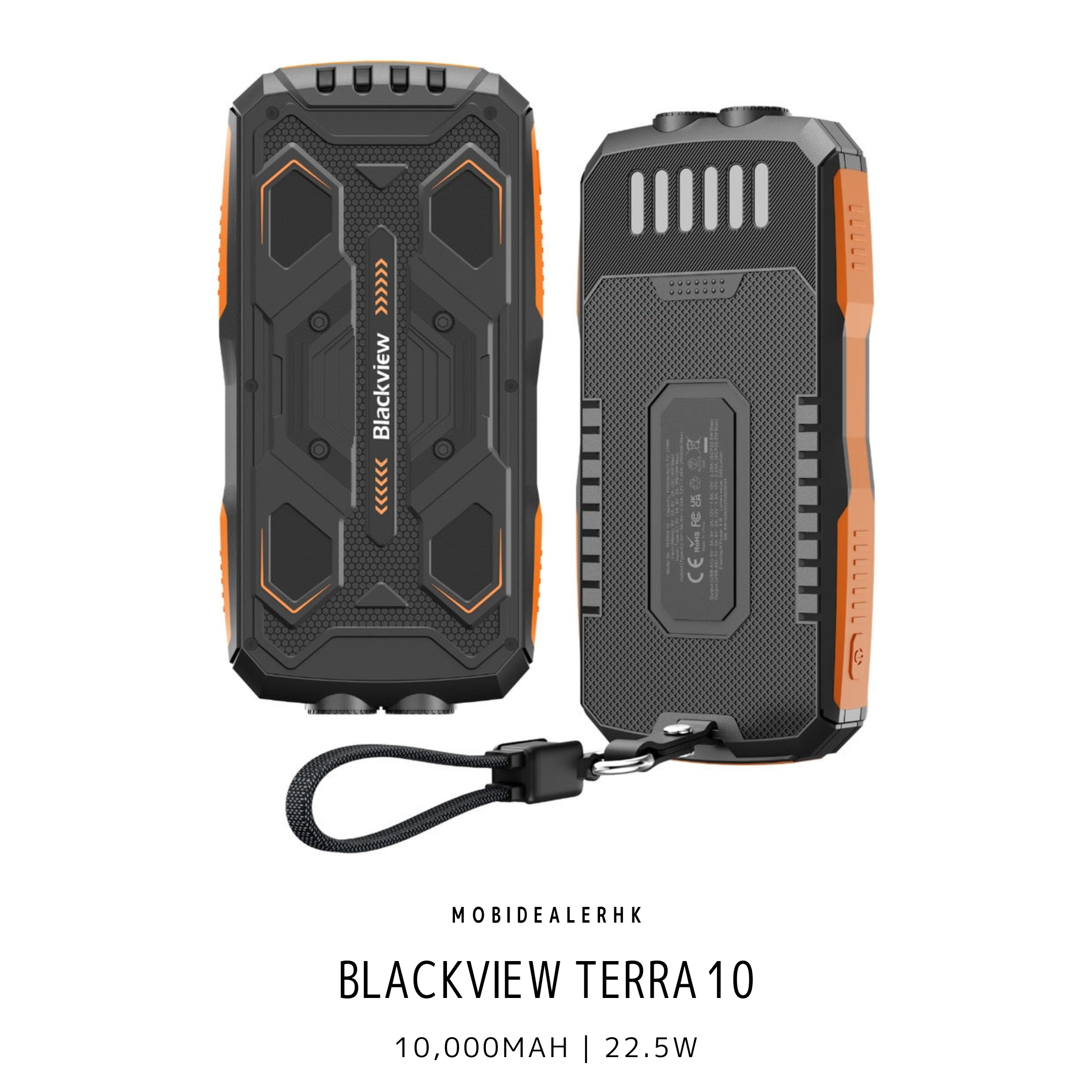 Blackview Terra 10 | 行動電源 | 10000mAh | 22.5W