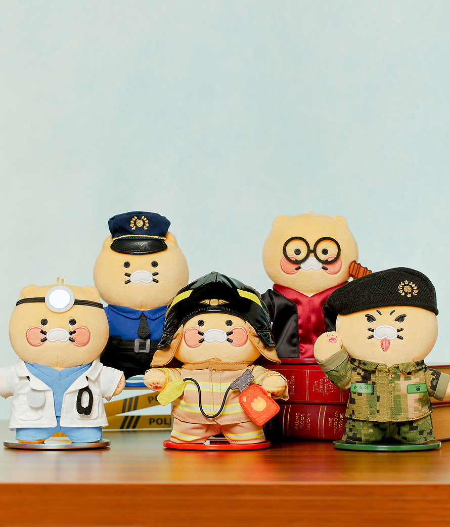 春植 站立 公仔鎖匙扣