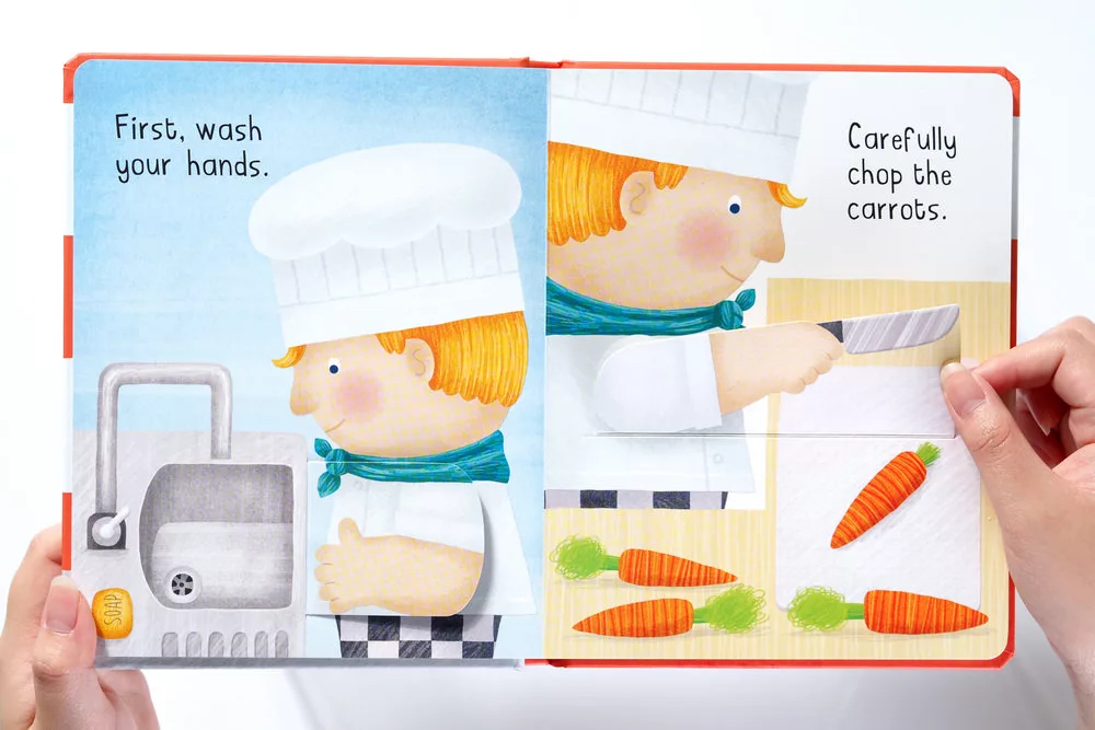 Busy Day: Chef: An action play book