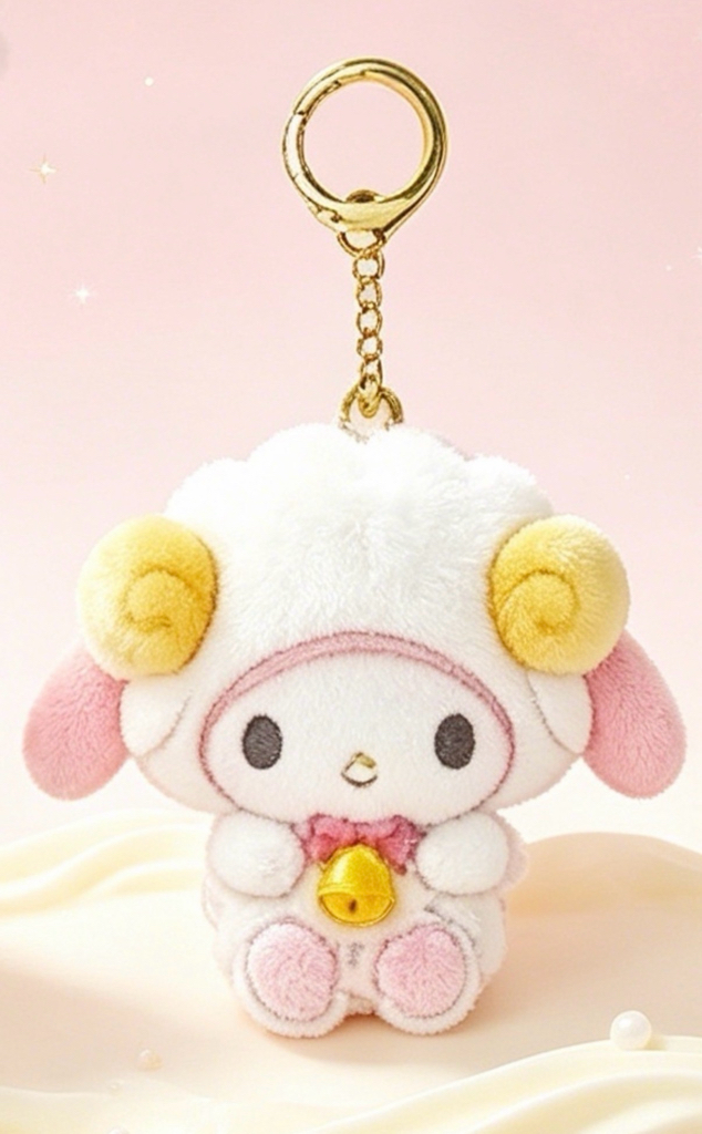 ［11月底到貨] Sanrio 11月新款綿羊公仔掛飾
