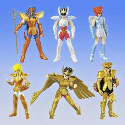 聖鬥士星矢 HGIF 天界編 扭蛋（全6種）figure