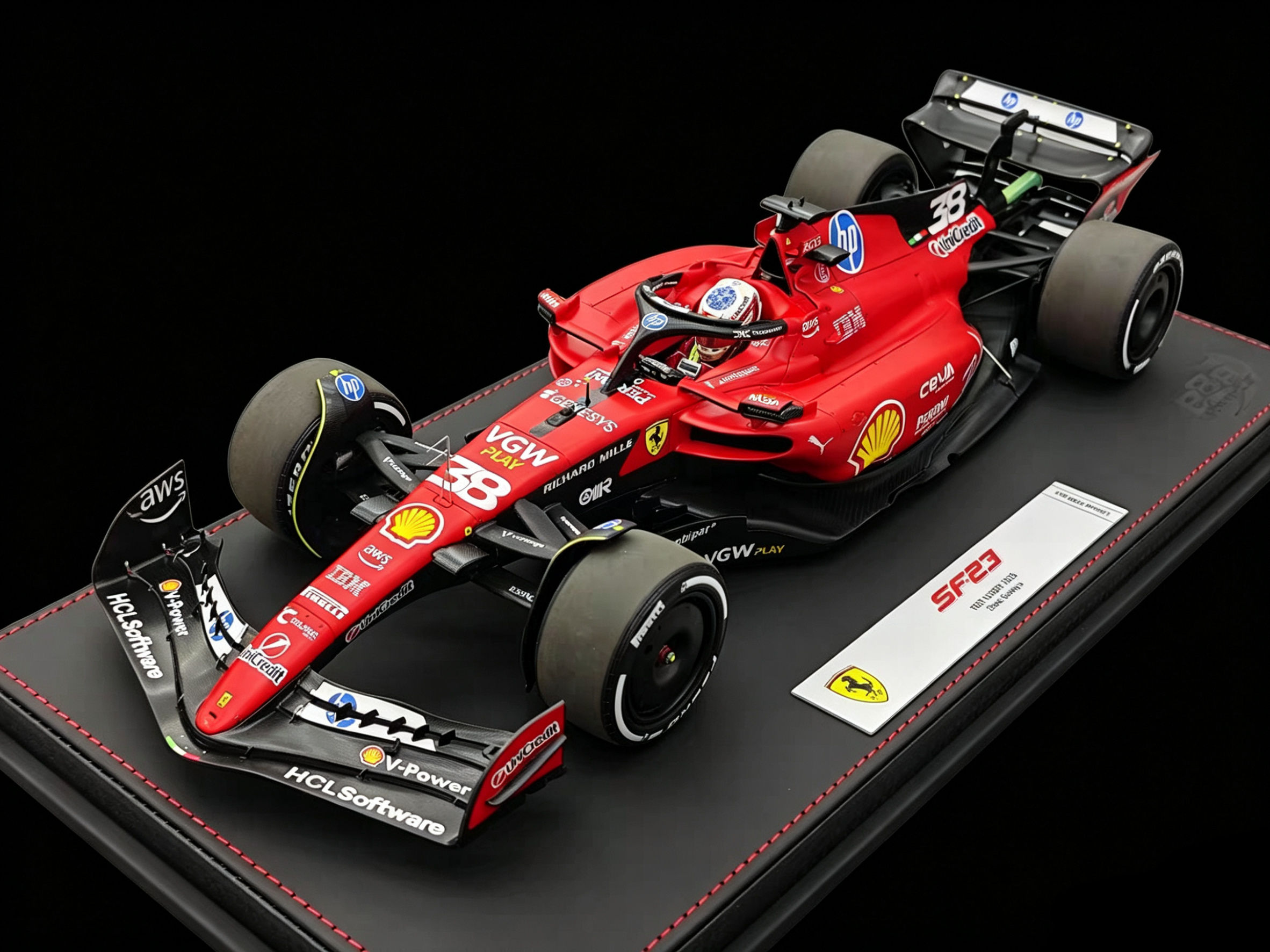 BBR 1/18 2025“费奥拉诺” 法拉利SF23 周冠宇 首秀F1 