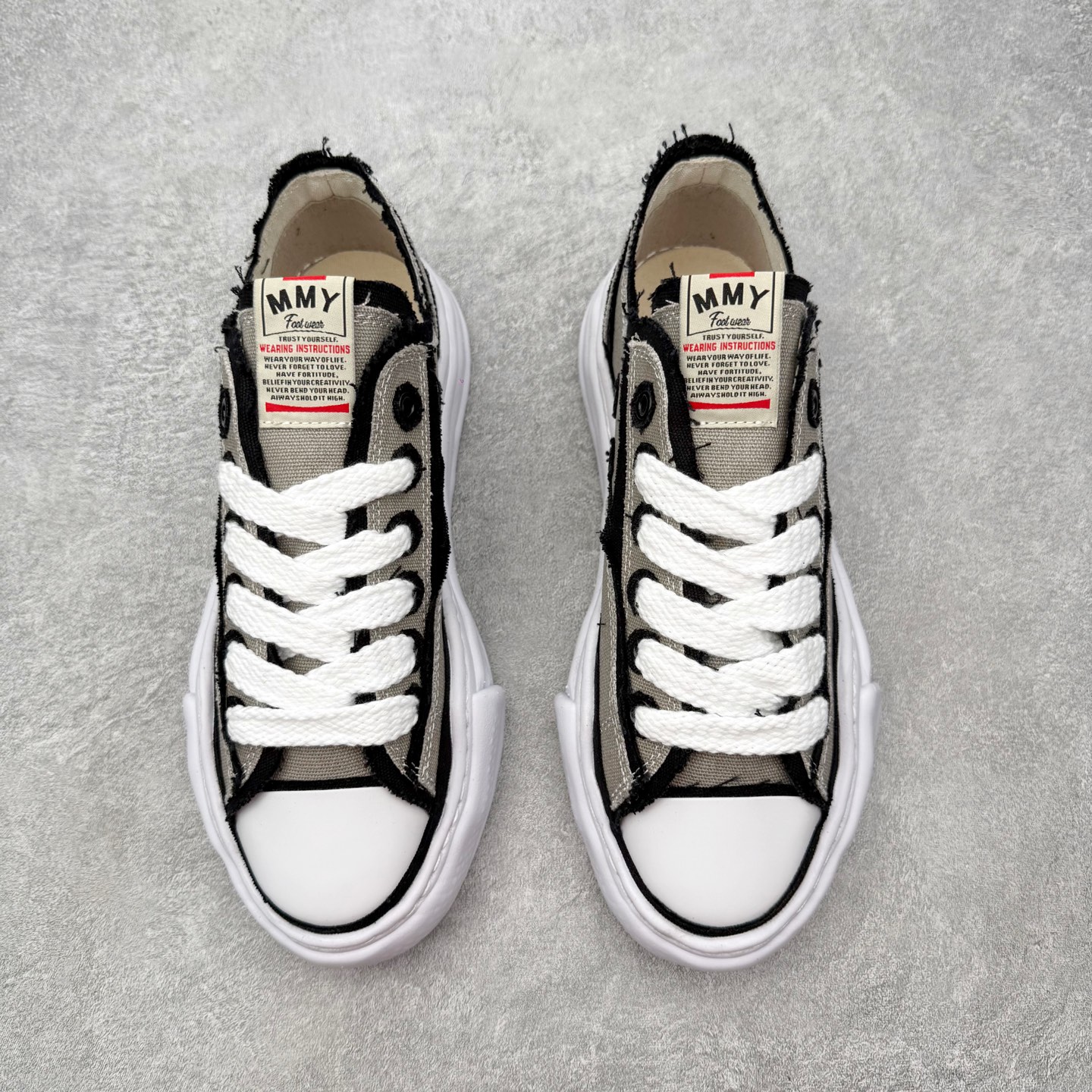 Maison Mihara Yasuhiro MMY "Peterson" OG Sole Canvas Low-top Sneaker