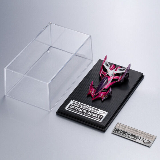 (預訂訂金 $200) (總價 $493) (魂限) MegaHouse C.F.C. Cyber​​ Formula Collection -Heritage Edition- 新世紀GPX 高智能方程式 ~繼承豹之魂 (原型豹 Z-6 / 隱形豹 Z-7) 2車 套裝 (連特典立牌及金屬牌2款) (行版)