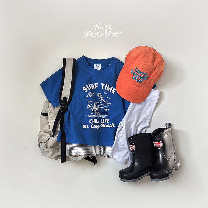 🇰🇷WhiteSketchBook tee