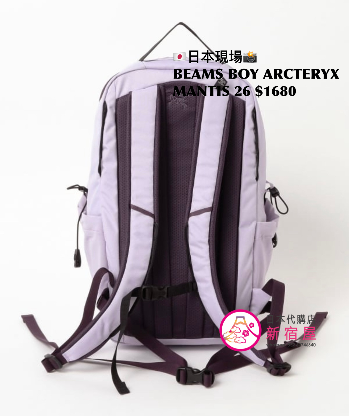 BEAMS BOY x ARCTERYX MANTIS 26