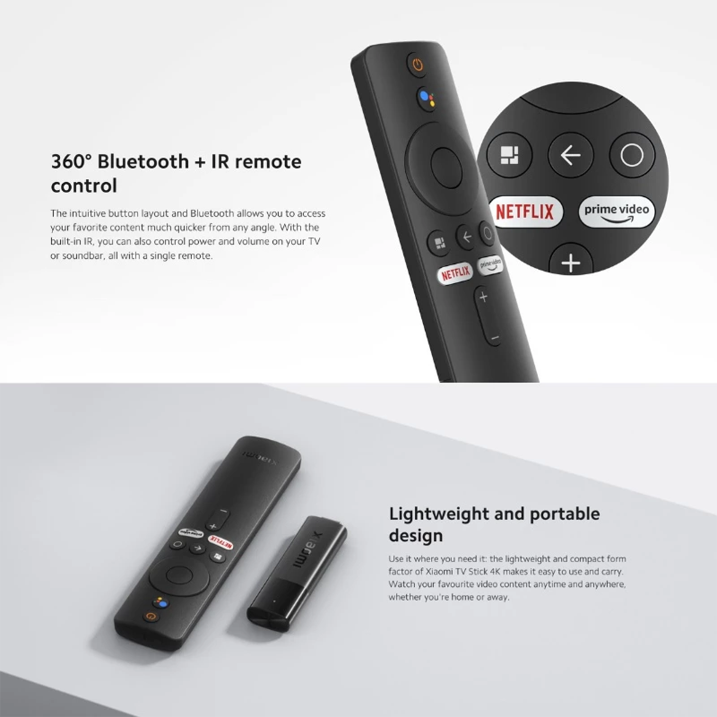 Xiaomi Mi TV Stick Portable 1080p Android TV (PFJ4098EU)