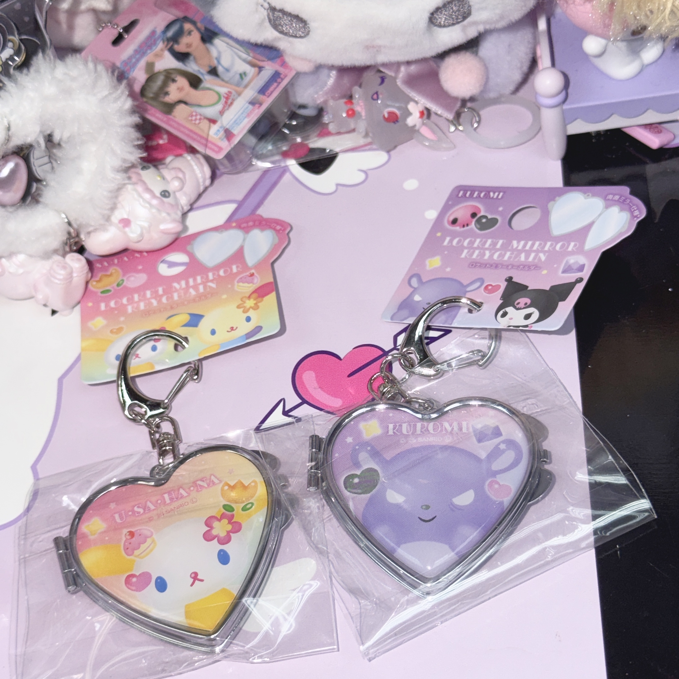 Sanrio 雙面鏡吊飾