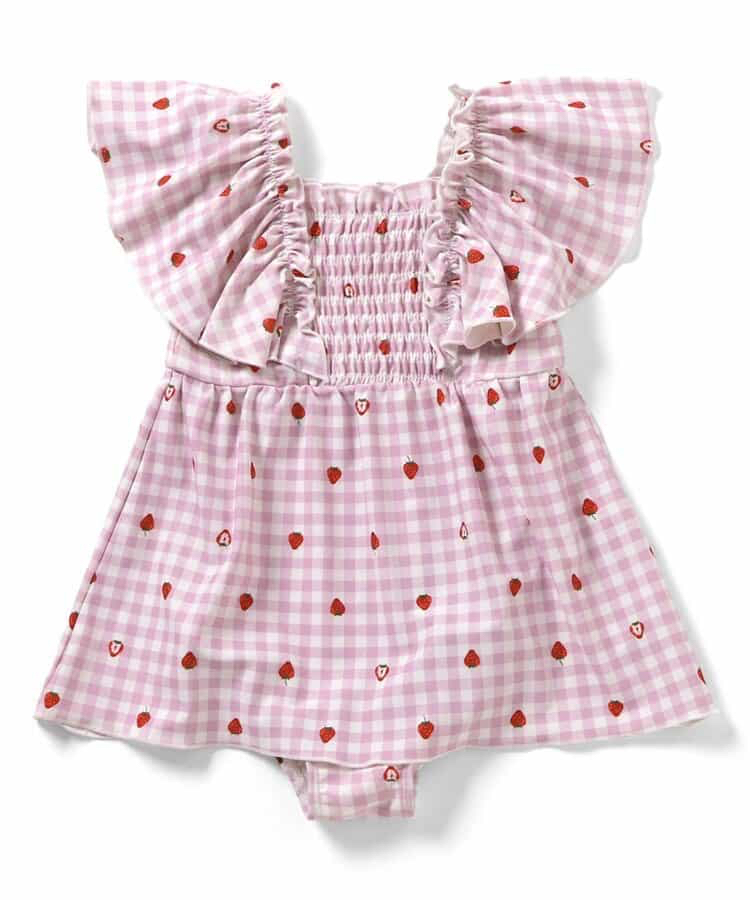 🇯🇵預訂 日本直送🇯🇵Apres les cours六色圖案印花褶皺荷葉邊連身泳衣