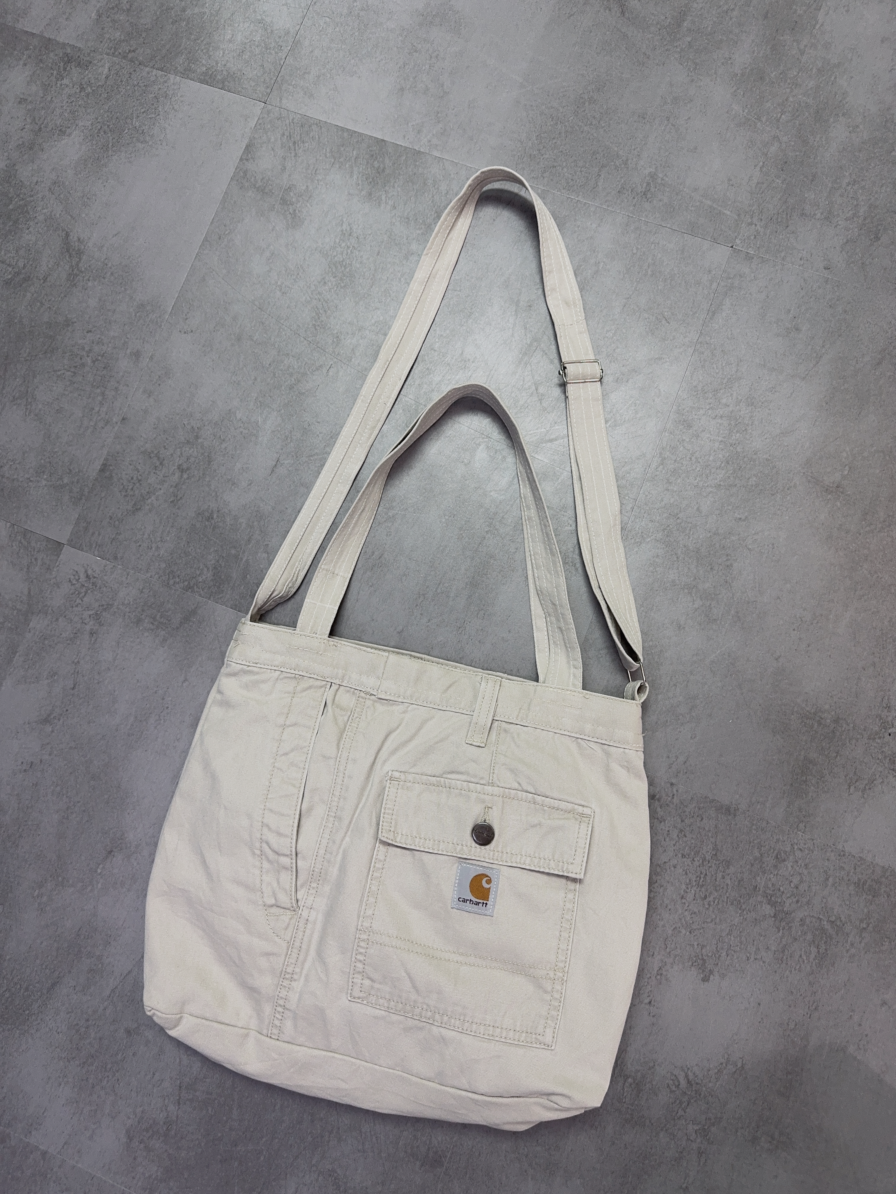 Carhartt Remake Bags 💼 -米白色