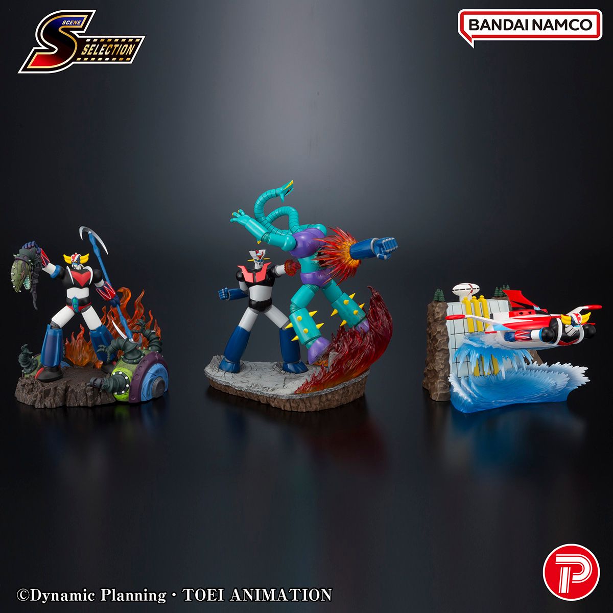 (預訂訂金 $100) (總價 $326) (魂限) Plex Scene Selection 03 Mazinger Z Rocket Punch! 鐵甲萬能俠 -鐵甲飛拳- (行版)