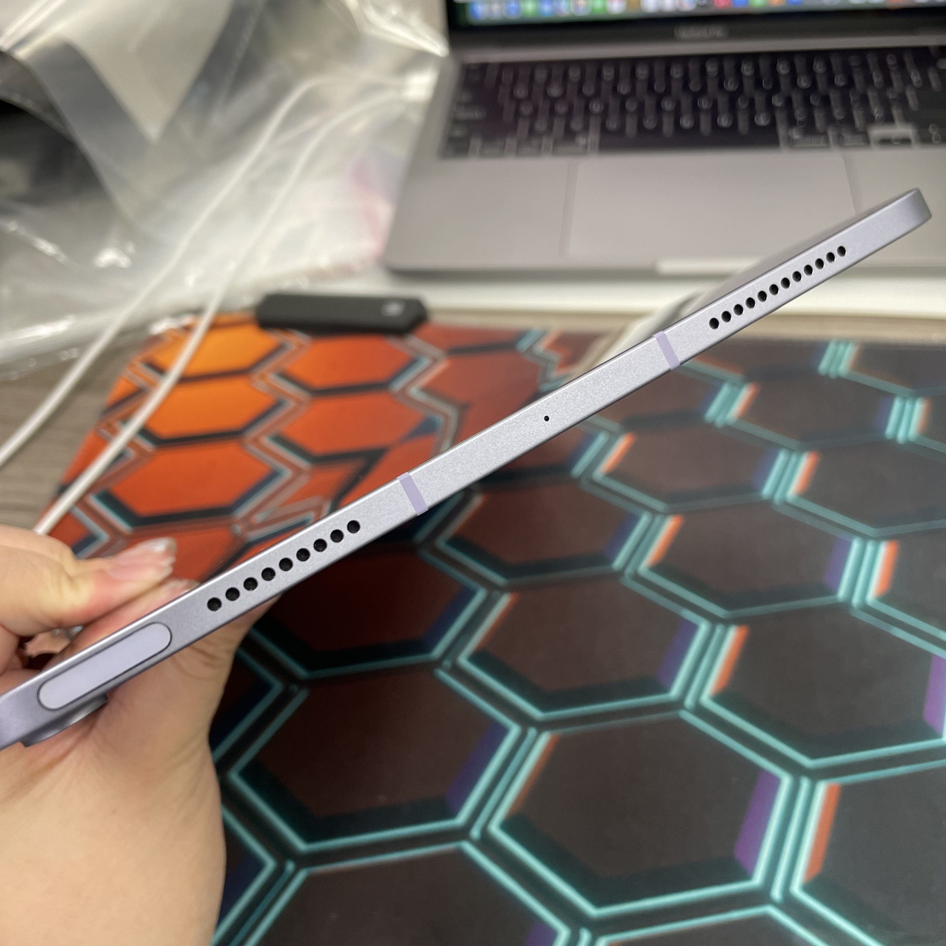*778895 iPad Air 5 完美機 256GB 插卡版 紫色 purple