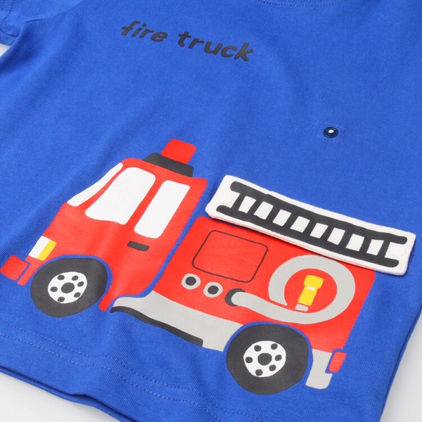 🆕【⭐訂購⭐】🌀 🇯🇵 日本直送 消防車 移動雲梯 短袖T恤［2款選］🌀 [ELCA-0268][260428]