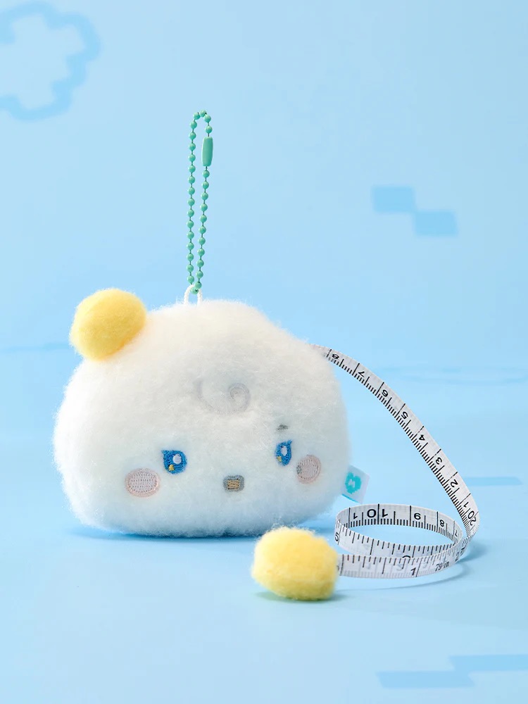 📦訂購 韓國代購 Line Friends PLAVE MMMM BABY PLUSH TAPE MEASURE KEYRING 捲尺鎖匙扣