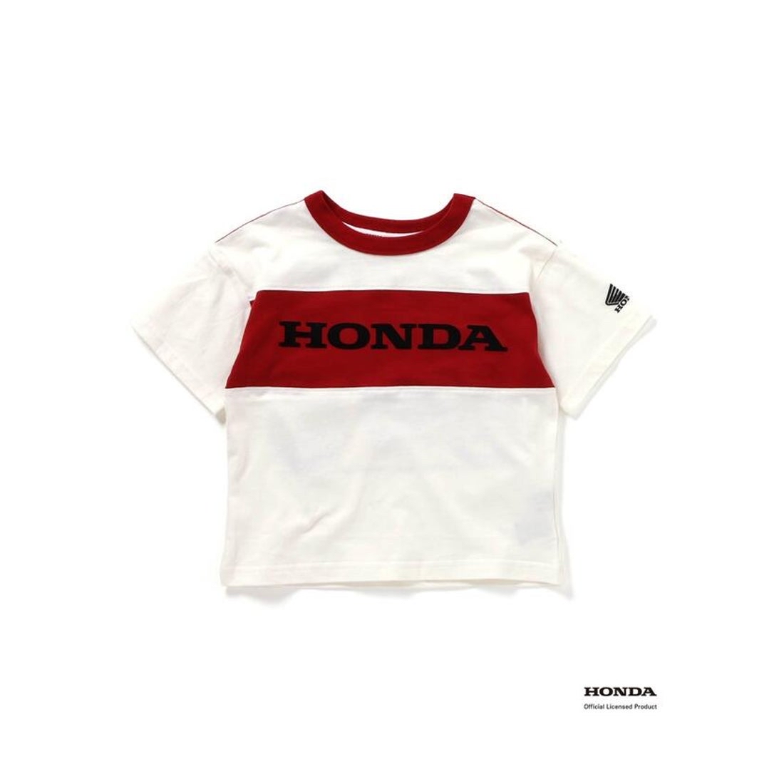 A0144 紅色Honda汽車短袖