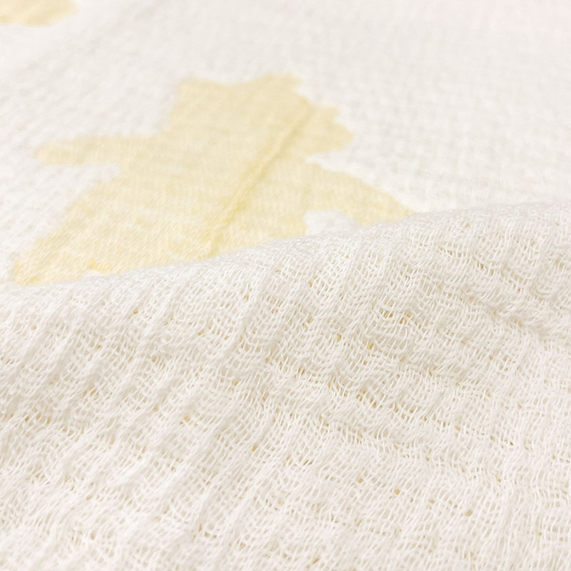 🇯🇵預訂 日本直送🇯🇵Winnie the pooh小熊維尼刺繡滿印奶油色午睡毯紗布毯