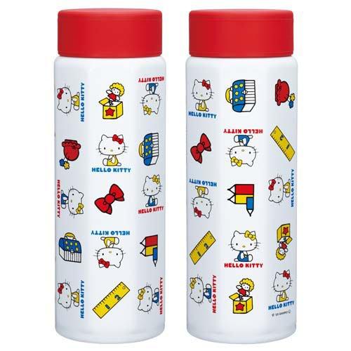 Skater Sanrio Hello Kitty 八角形不鏽鋼水樽 500ml