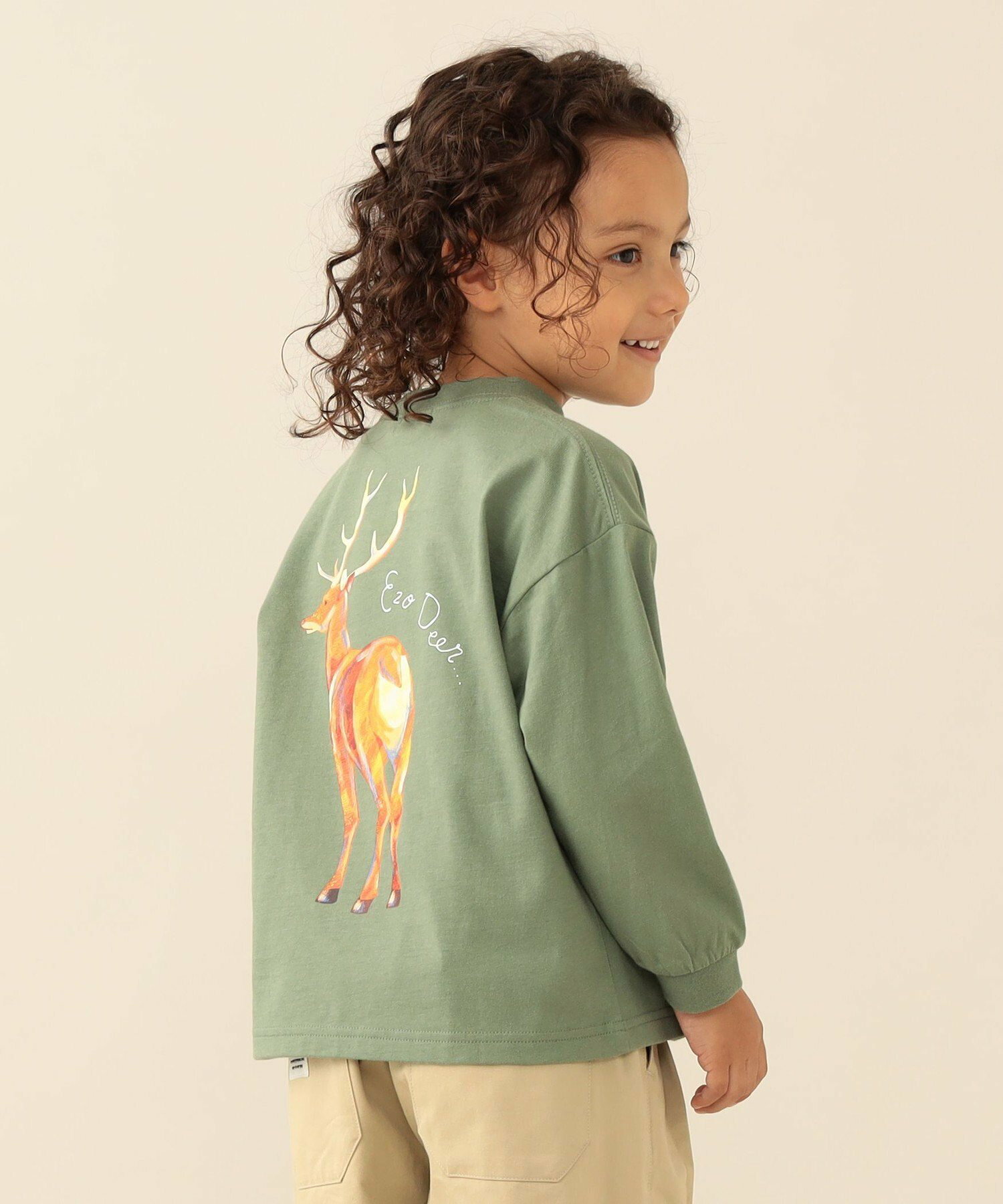 🆕【⭐訂購⭐】🌀 🇯🇵 日本直送 #BEAMS mini 獅子🦁/熊貓🐼/鹿🦌 長袖T恤🌀 [ELHA-0106][260930]