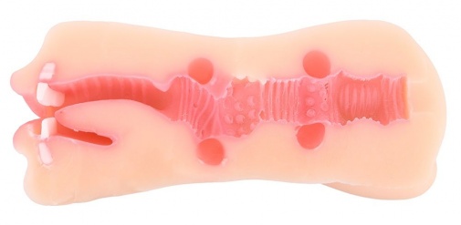 【日本 Ondo】NUPU 2 雙頭感官自慰器｜模擬口部與陰道雙重體驗｜醫療級柔軟材質｜性健康壓力釋放工具