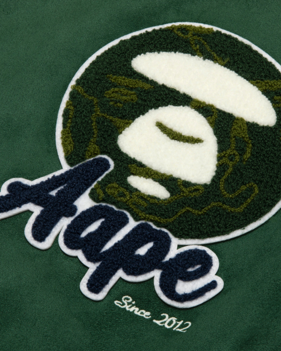 AAPE AAPEUNVS embroidered bomber jacket (7797XXR)