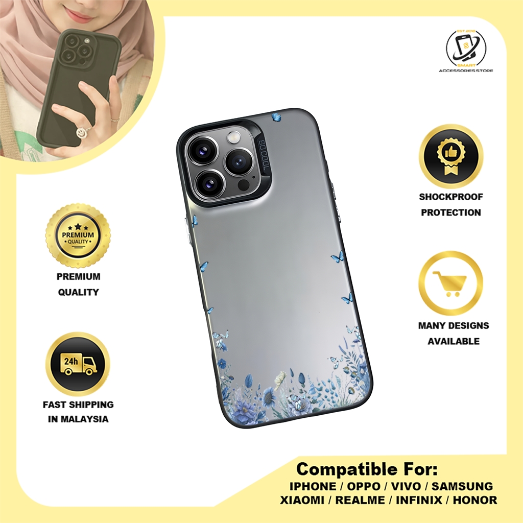 IMD CASE PHONE FOR OPPO - DESIGN BUTTERFLY C