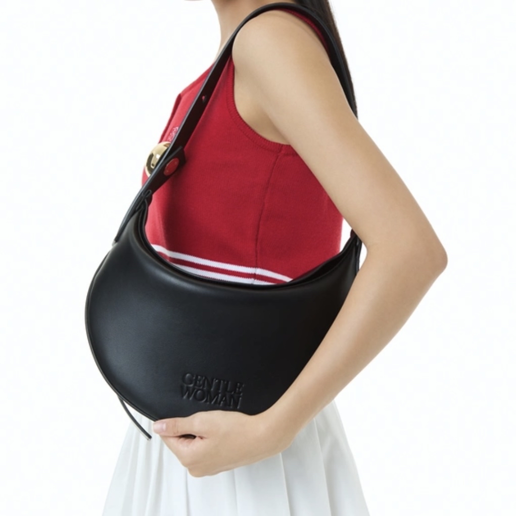 預購 | 🇹🇭GENTLEWOMAN ⭐FORTUNE CURVE BAG(BLACK) BG1096-1